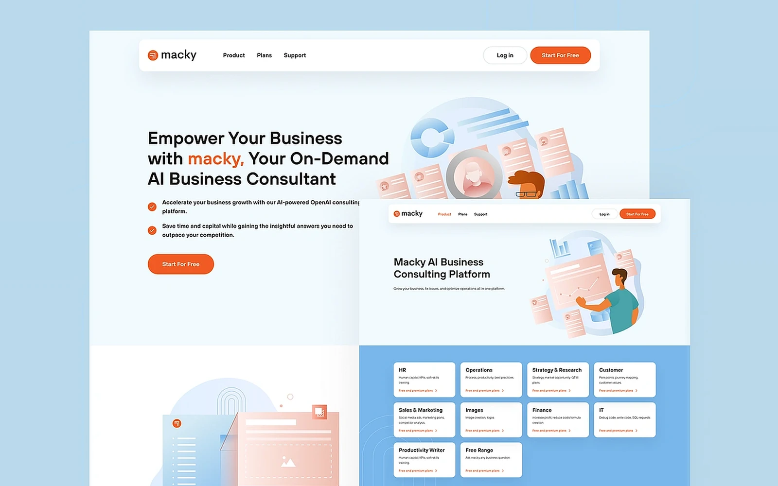 Macky.ai product screenshot