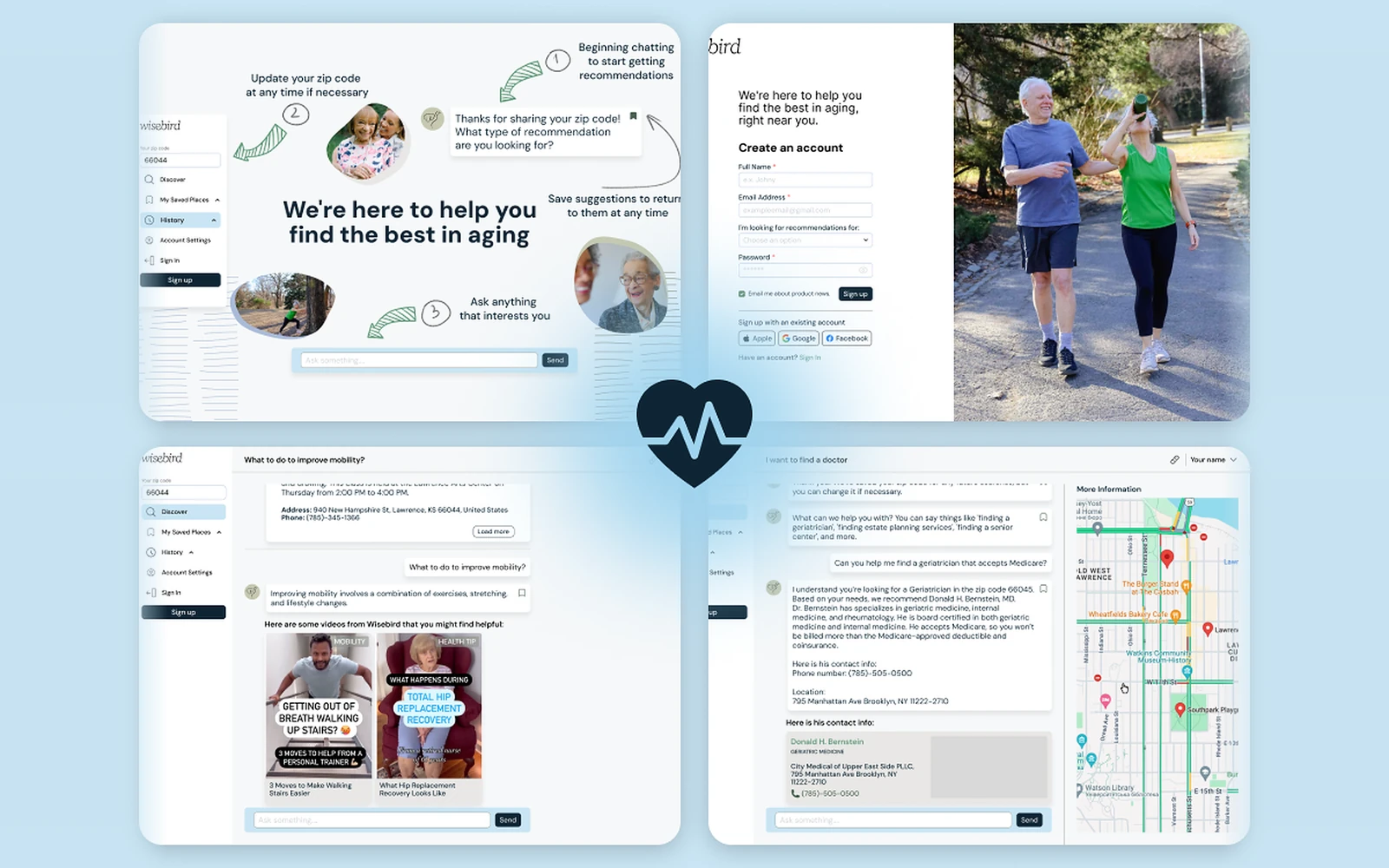 Wisebird product screenshot